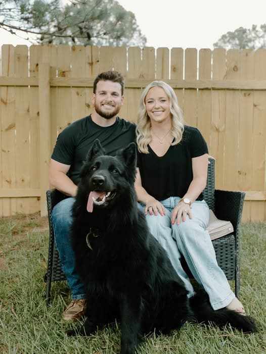 Jake Lilly with his family — founder of Jake Lilly Roofing